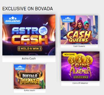 Bovada Casino Games Selection